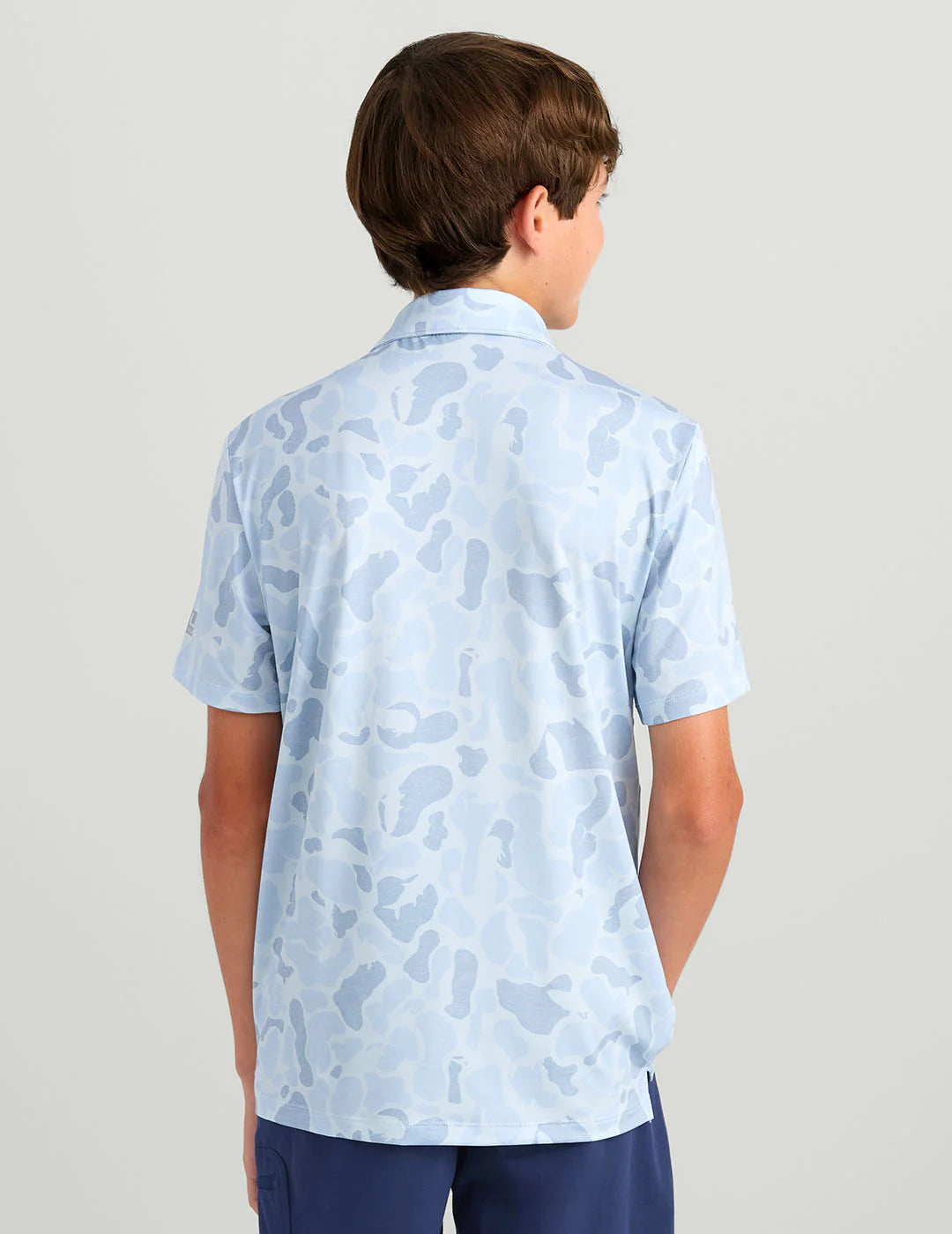 Huk | Youth - Pursuit Polo, Sky Camo