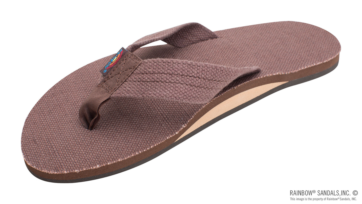 Rainbow Sandals | Hemp Top Sandals