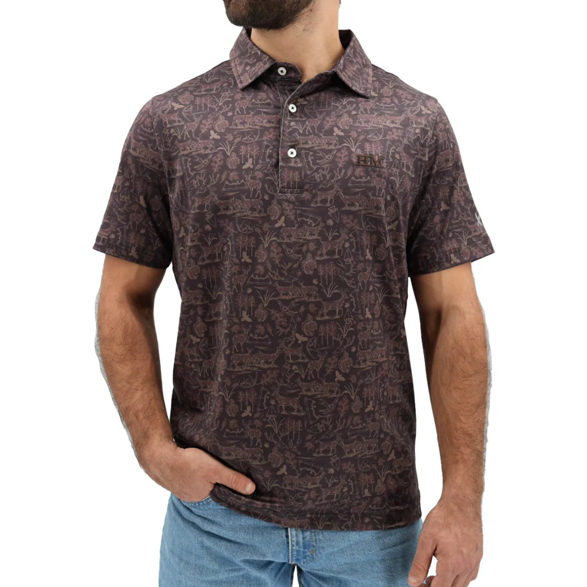 Hurricane Marsh | Performance Polo, Back 40 Buck