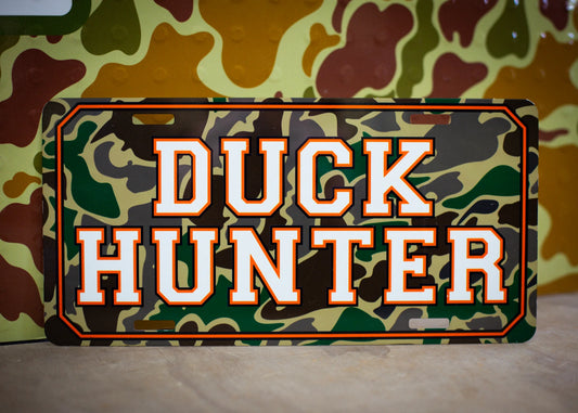 Duck Hunter Truck Tag