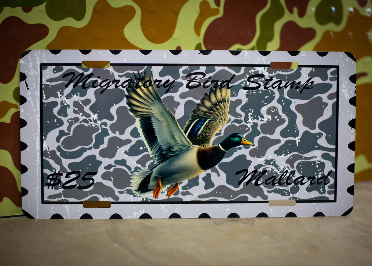 Mallard Stamp Truck Tag