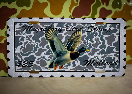 Mallard Stamp Truck Tag