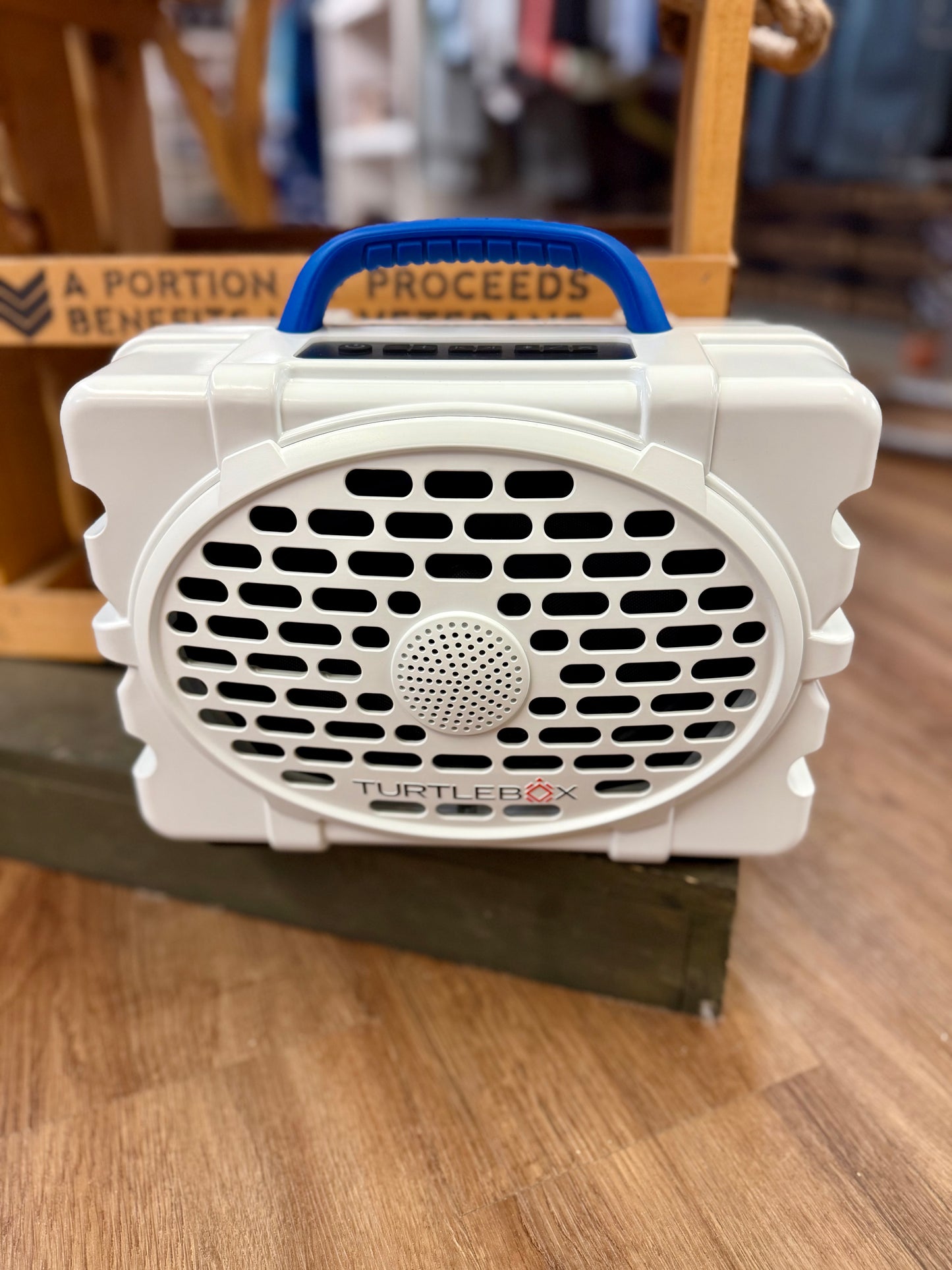 Turtlebox Generation 3 |  White , Navy Handle