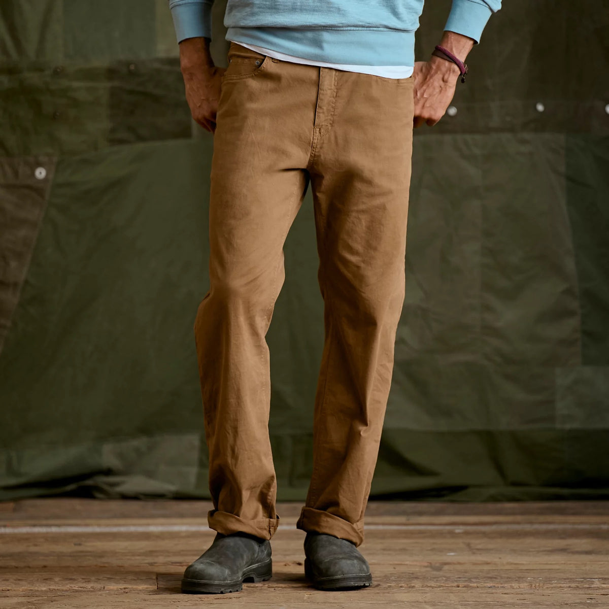 ORVIS | 1856 Stretch Twill 5-Pocket Pant Regular - Field Khaki