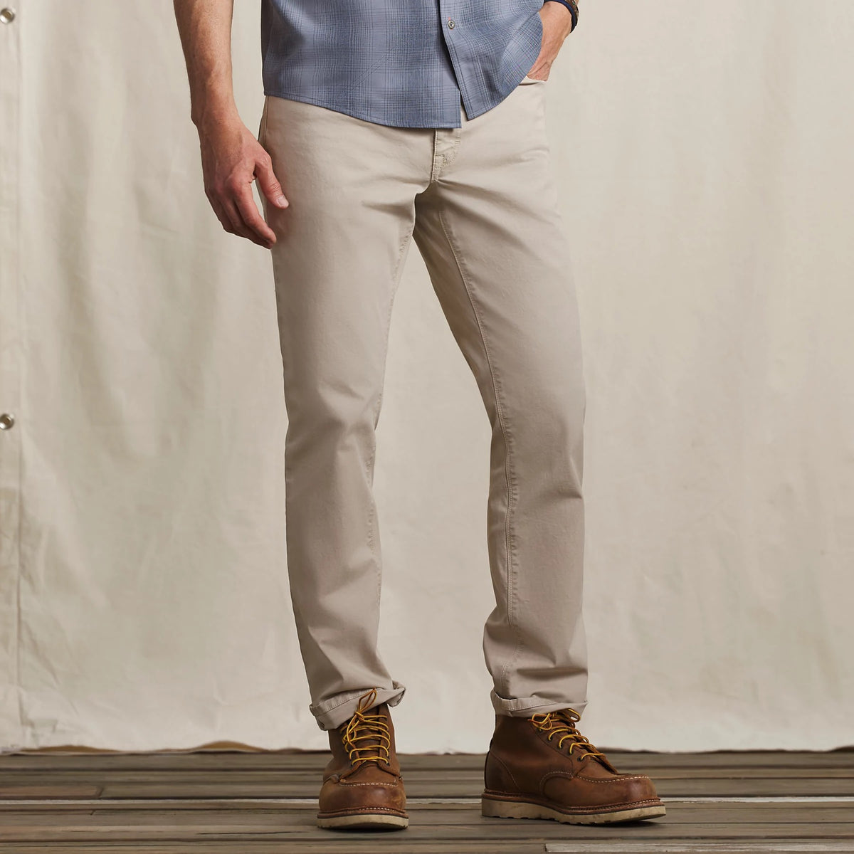 ORVIS | 1856 Stretch Twill 5-Pocket Pant Regular - Sand
