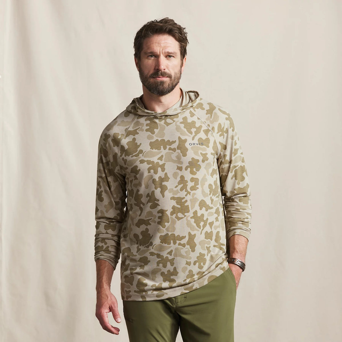 ORVIS | Men's Dricast Hoodie - Dove Camo