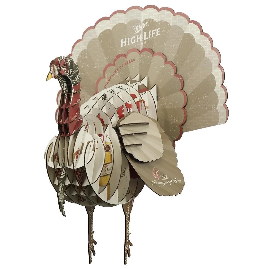 Miller High Life Turkey Sculpture Kit