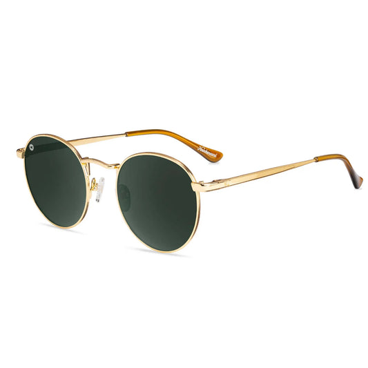 Knockaround Sunglasses | Gold Aviator Green Love & Haights