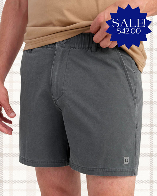 Huk | Next Level Camp Shorts, Volcanic Ash