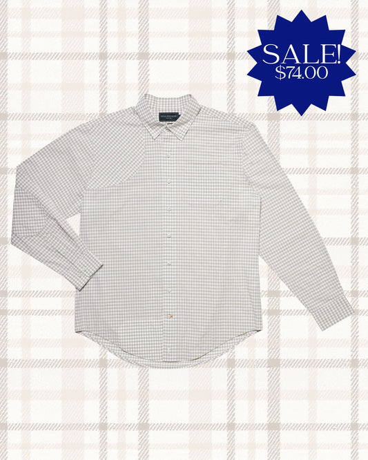 Ball + Buck | Sportsman Shirt, Gingham Tan