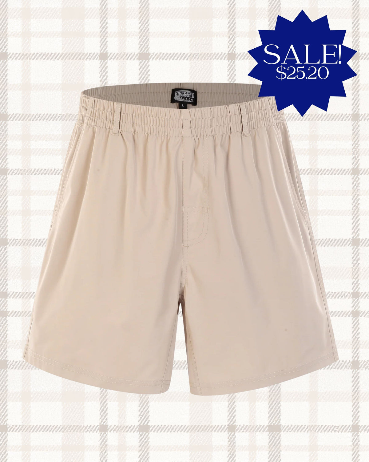 Khaki Shorts | Riverbed Threads