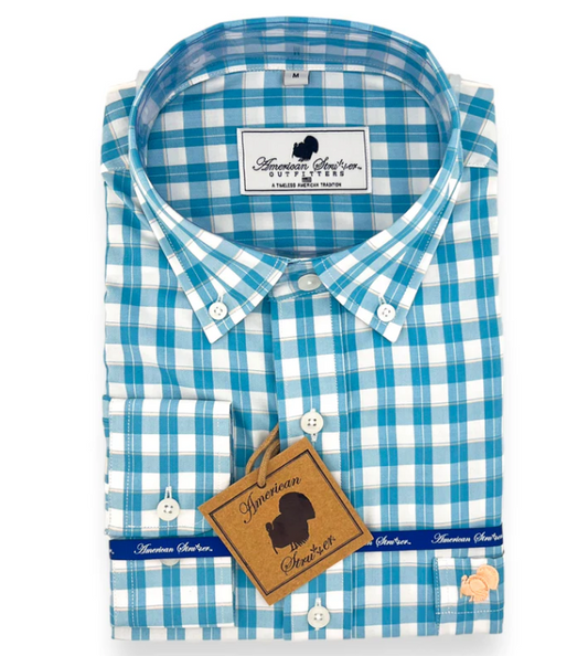 American Strutter | Button Down, Skyline Plaid