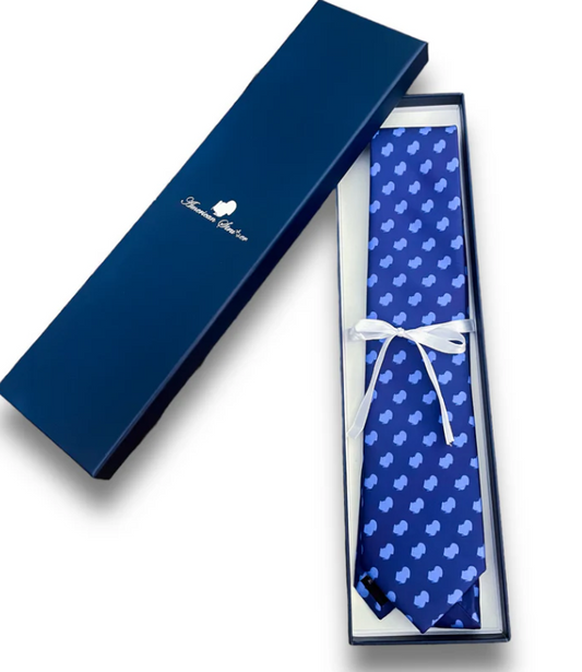 American Strutter | Dress Tie, Blue and Light Blue
