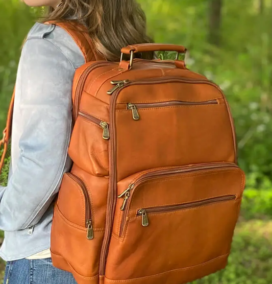 Sarge Alma | Leather Back Pack