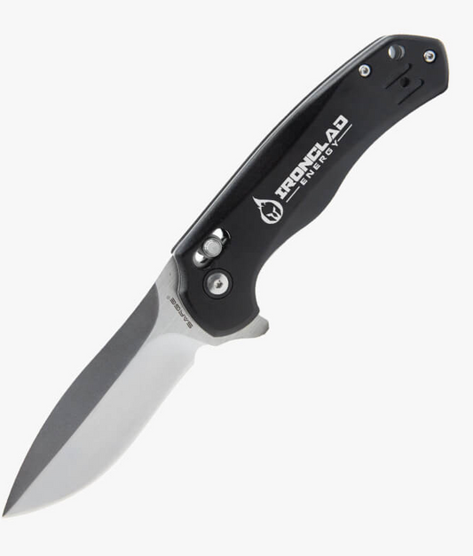 Sarge Black Jet | Black Slide Lock Folder 832BK