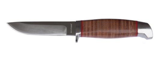 Sarge TK Retro | Stacked Leather Fixed Blade 923