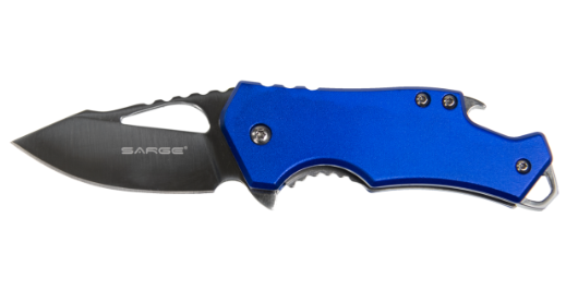 Sarge Blue Fuse | Pocket Knife & Bottle Opener 502BL