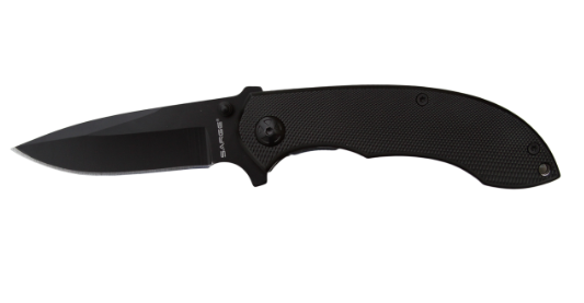 Sarge Blackout | Anodized Aluminum Folder 605BK