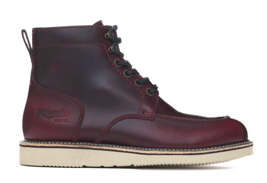 Milwaukee Boot Co. | Bradford Moc Toe Boot Tan