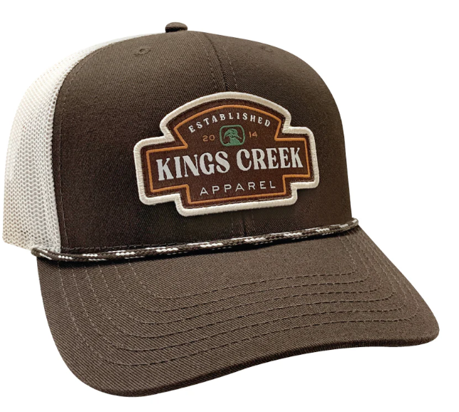 Kings Creek | Brown Marquee Patch Hat