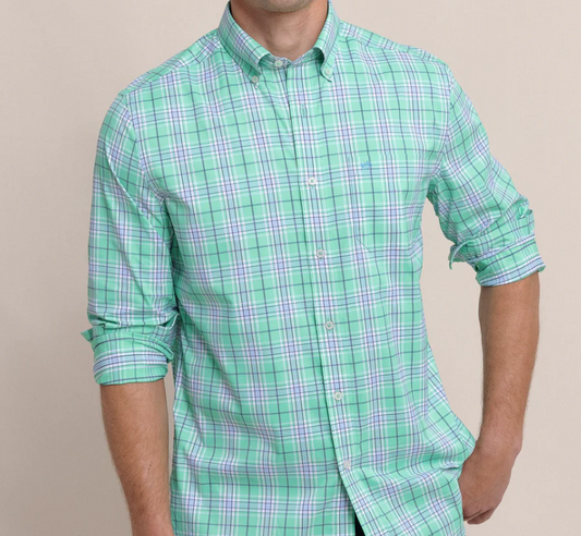 Southern Tide | Beckenham Plaid Sport Dress Shirt
