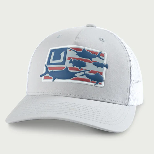 Huk | Trophy Flag Trucker Hat