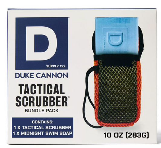 Duke Cannon | Tactical Scrubber + Soap Gift Set - Midnight Swim