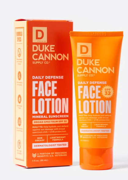 Duke Cannon | SPF Face Lotion