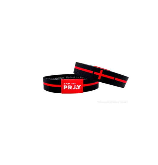 Tap to Pray- First Responders Wristband-Firefighters