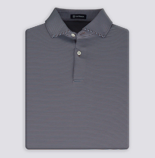 Turtleson- Conor Stripe 2 Button Polo