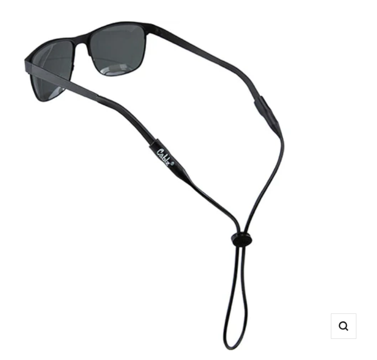 CABLZ- Silicone Black adjustable 16'