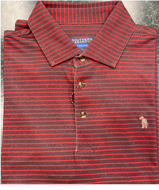 Southern Casanova-Polo Pique Trapline Stripe