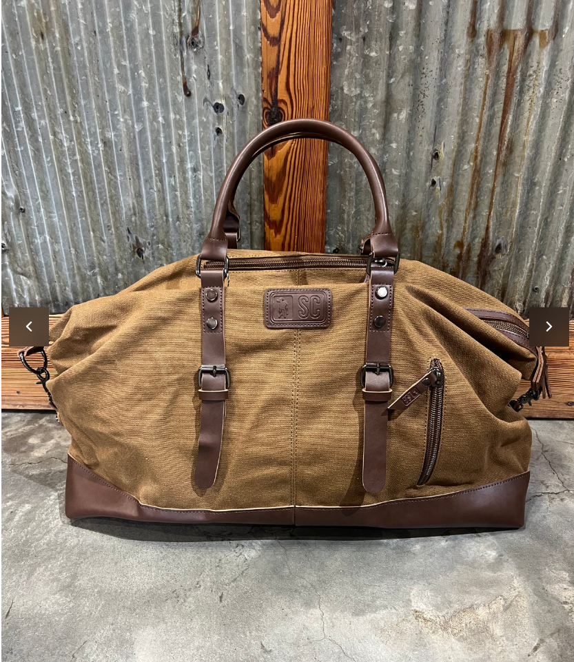 Southern Casanova- Waxed Canvas Bag Statesman Grey