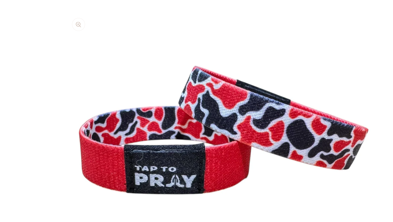 Tap to Pray-Team Camo Red and Black