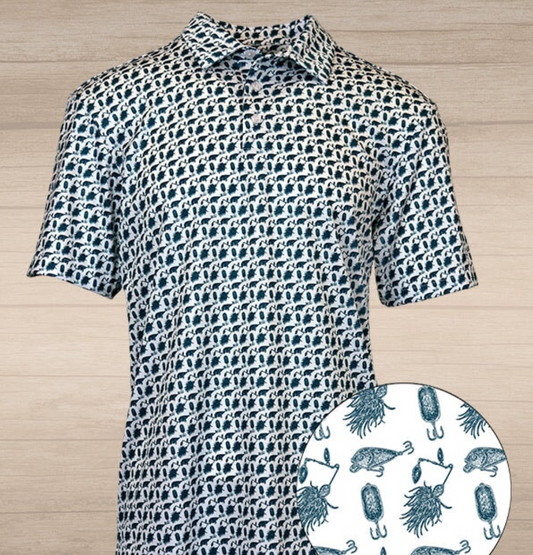 Struttin Cotton-Polo Lure Print