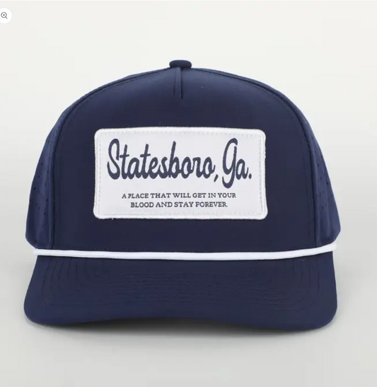 Statesboro Rope Hat with Patch