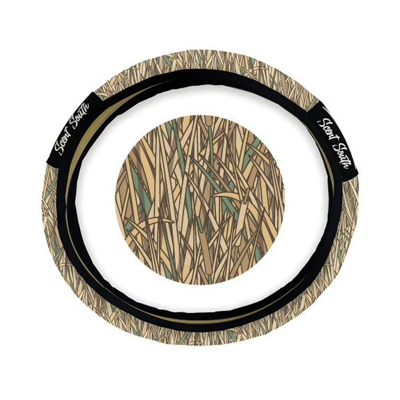 Shadow Grass Camo Steering Wheel Cover