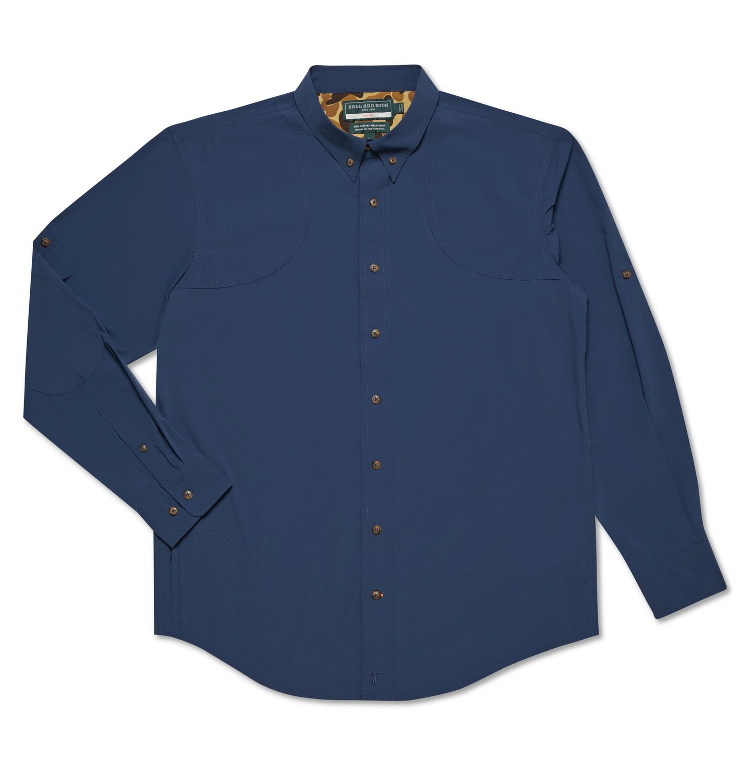Ball + Buck | Active Field Shirt, Midnight Blue