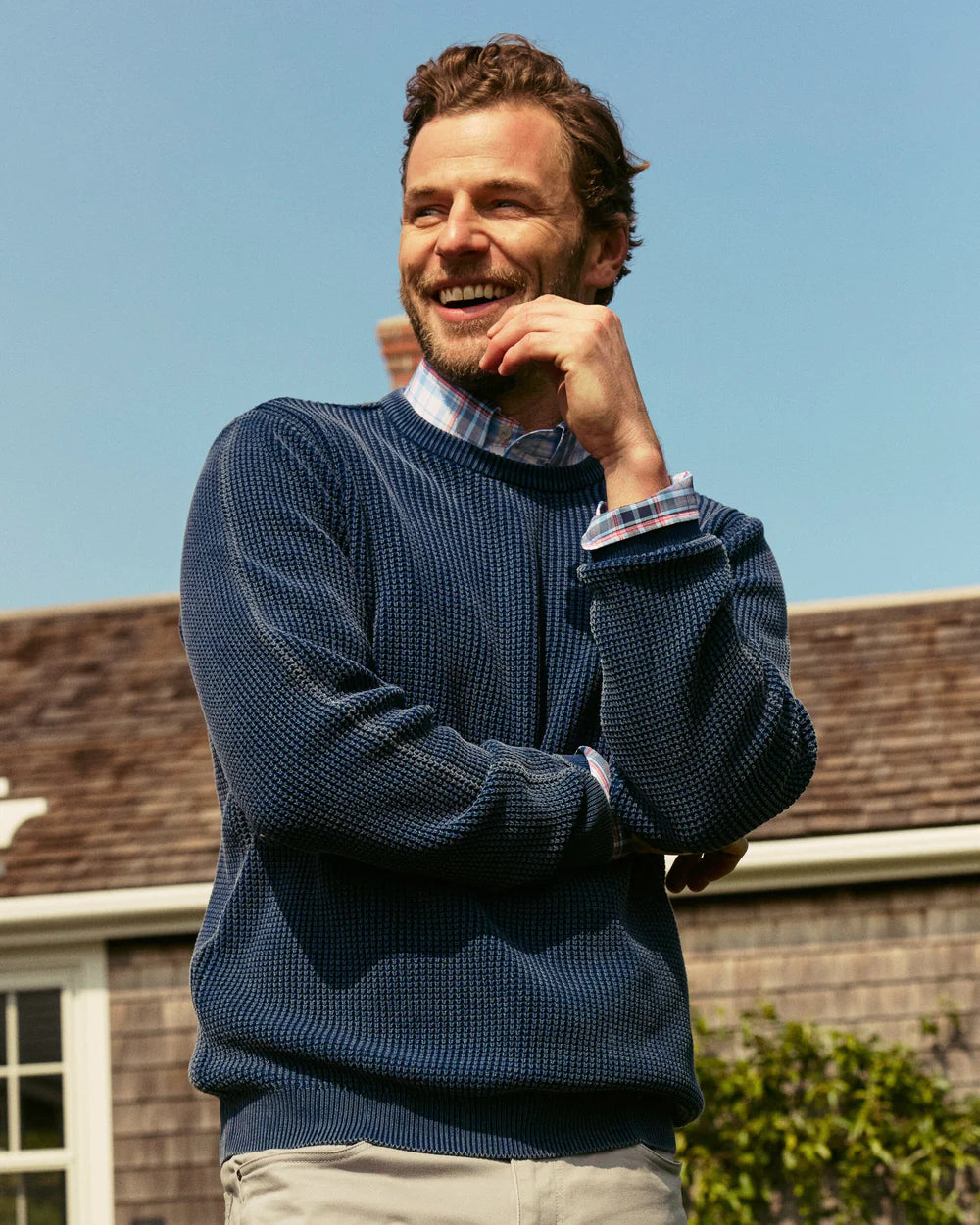 Southern Tide | Carrington Crew Sweater, Navy