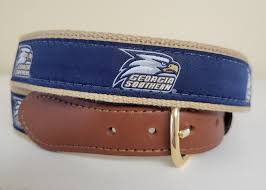 Ribbon Belt | Navy, Georgia Southern Eagles