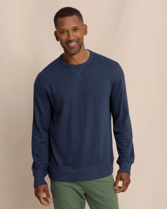 Long Sleeve East Bay Crew | Dress Blue