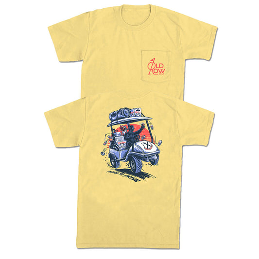 Old Row | I'm Good to Drive Tee, Butter