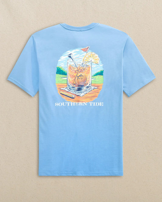 Southern Tide | One & Done Tee - Ocean Channel Blue