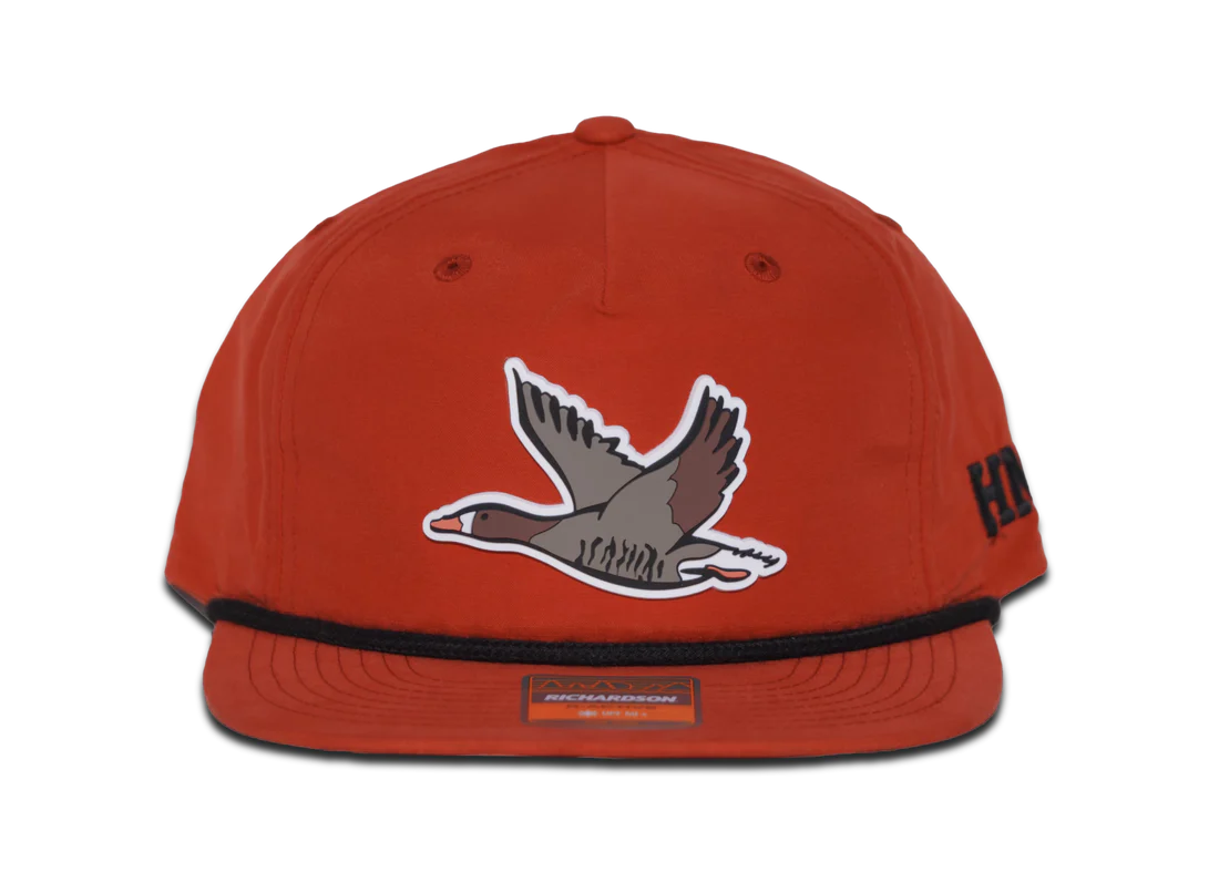 Hurricane Marsh | Orange Tarbelly Rope Hat