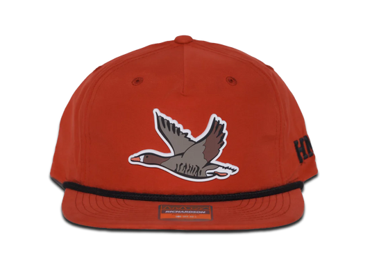 Hurricane Marsh | Orange Tarbelly Rope Hat