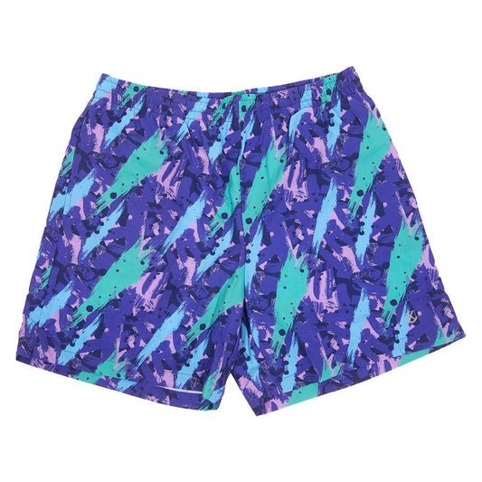Old Row | 90s Swim Trunk, Blue