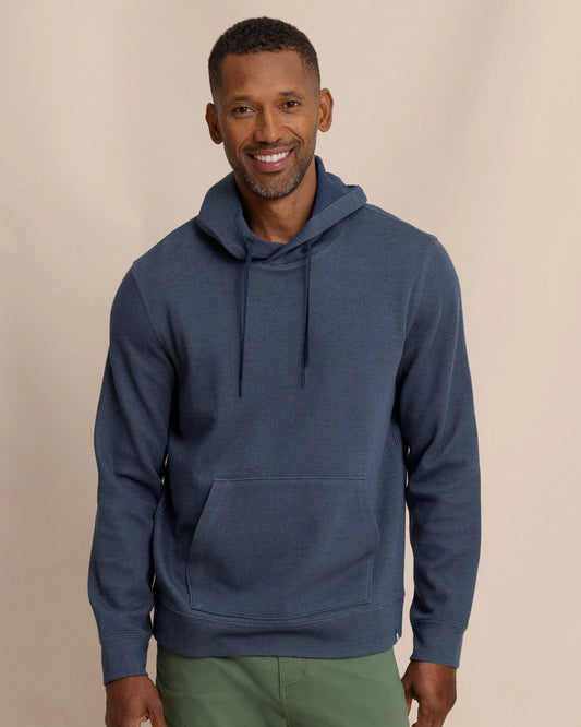Southern Tide | Pearl Cove Fleece Hoodie, Dress Blue