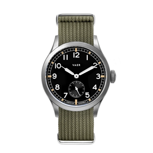 Vaer Watch, C5 Dirty Dozen - 40mm Ameriquartz | Single Pass Recon